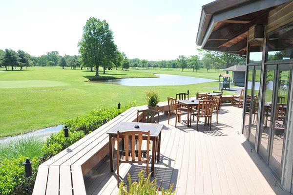 Maple Dale Golf Course Patio